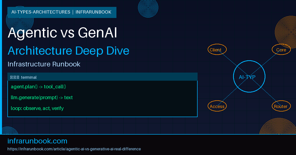 Agentic AI vs Generative AI: What's the Real Difference?