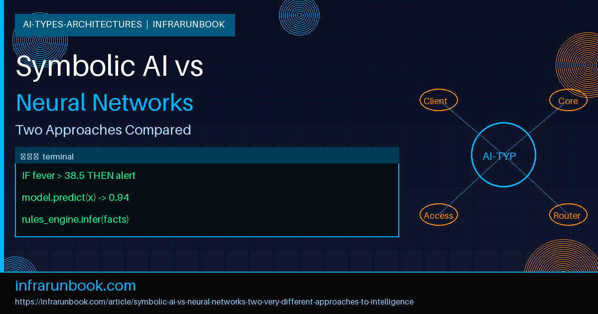 Symbolic AI vs Neural Networks: Two Very Different Approaches to Intelligence